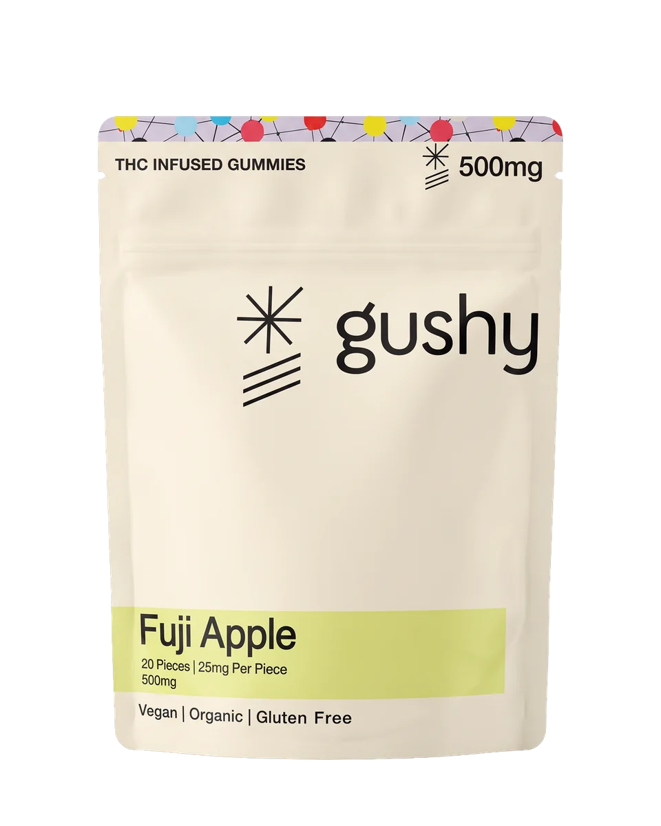 Gushy Fuji Apple, 20 pieces · 25mg each · 500mg per bag